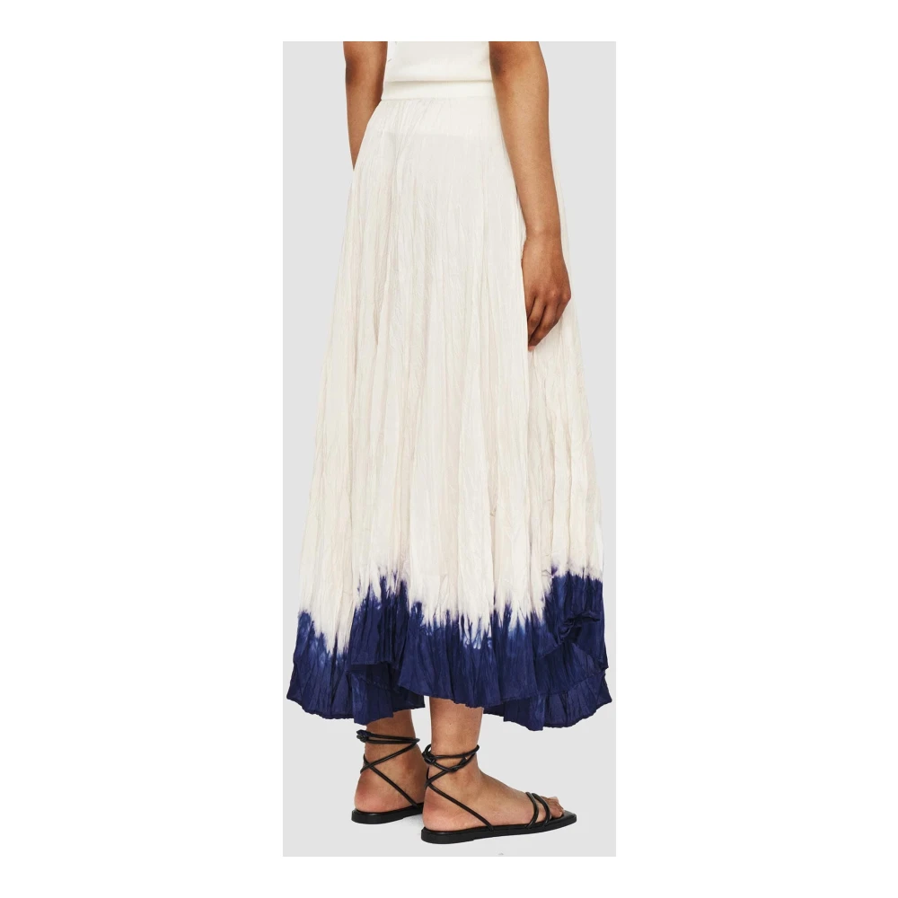 joseph Tie Dye Maxi Rok Beige Dames