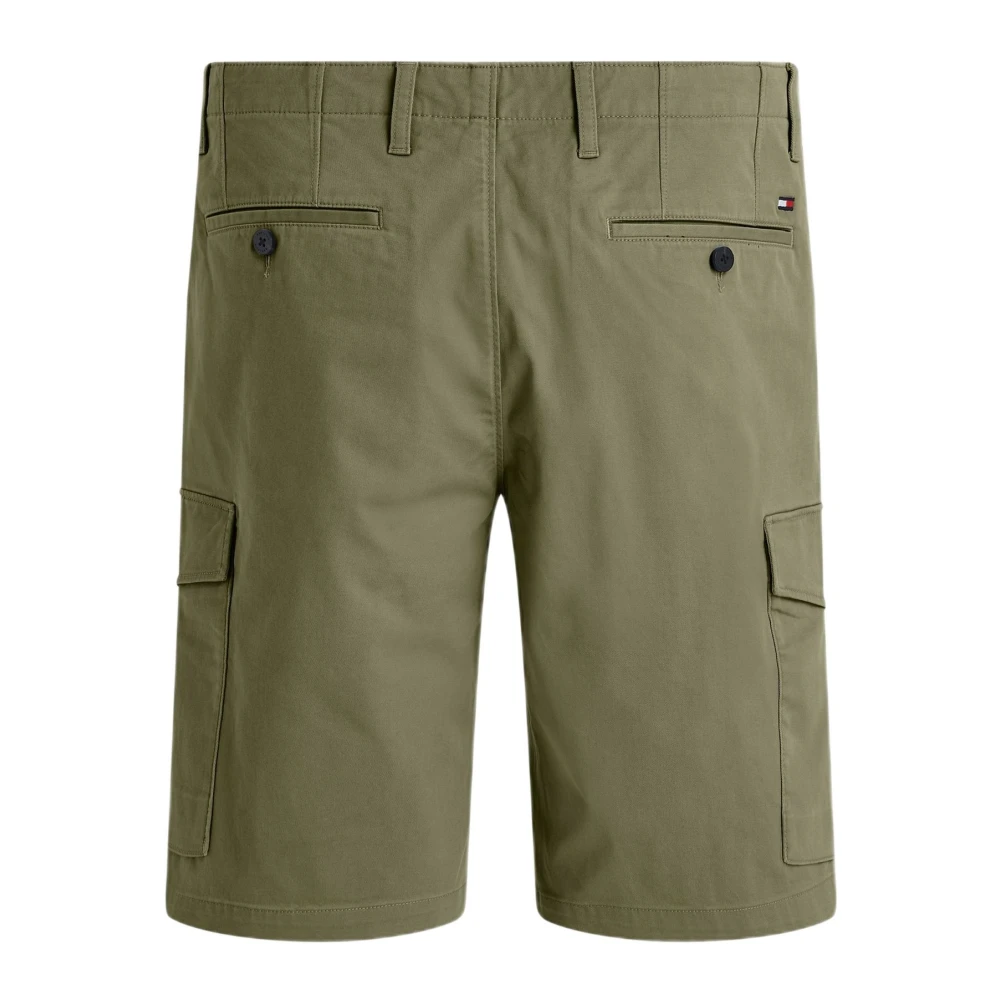 Tommy Hilfiger Cargo Shorts 1985 Style Green Heren