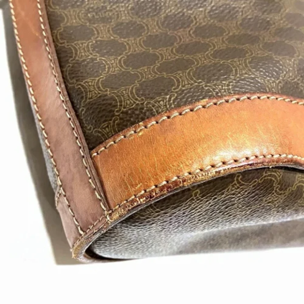 Celine Vintage Pre-owned Fabric celine-bags Brown Dames