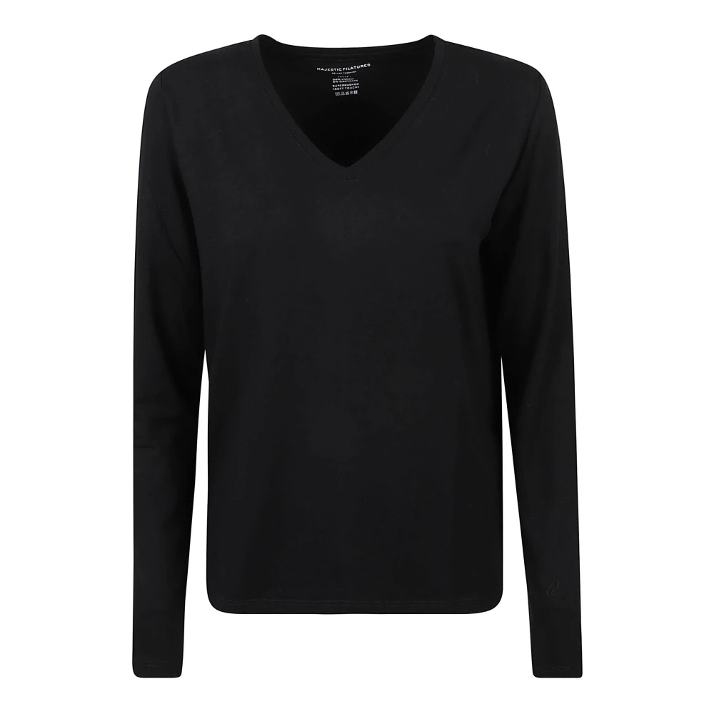 Tops > Long Sleeve Tops - - Majestic Filatures - Modalova