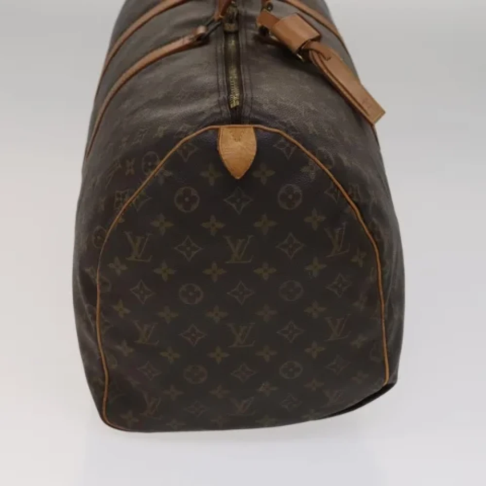 Louis Vuitton Vintage Pre-owned Canvas travel-bags Brown Dames
