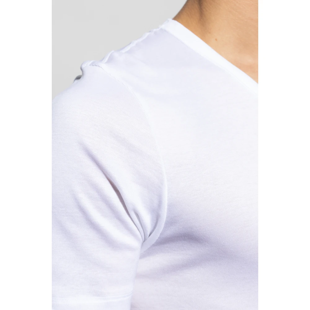 Hanro Ondergoed T-shirt White Heren