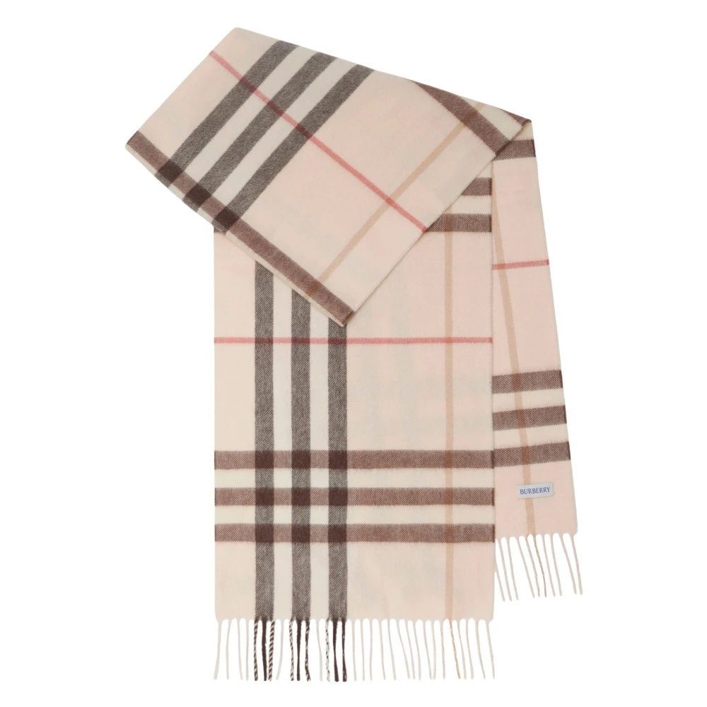 Burberry Albast Geruite Reusachtige Stijl Shirt Brown Dames