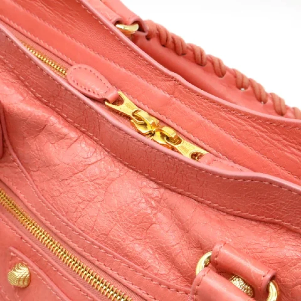 Balenciaga Vintage Pre-owned Leather balenciaga-bags Pink Dames