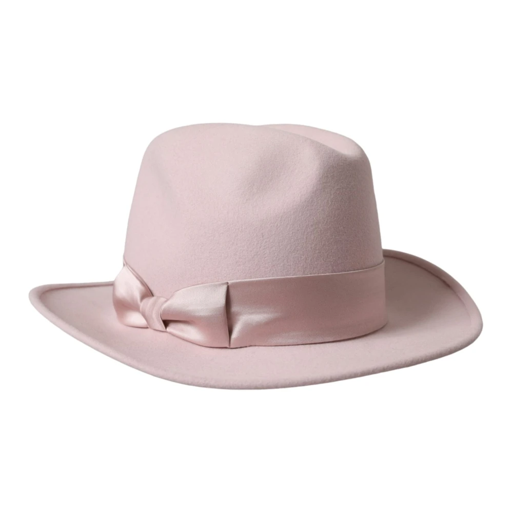 Dolce & Gabbana Women's Pink Fedora Trilby