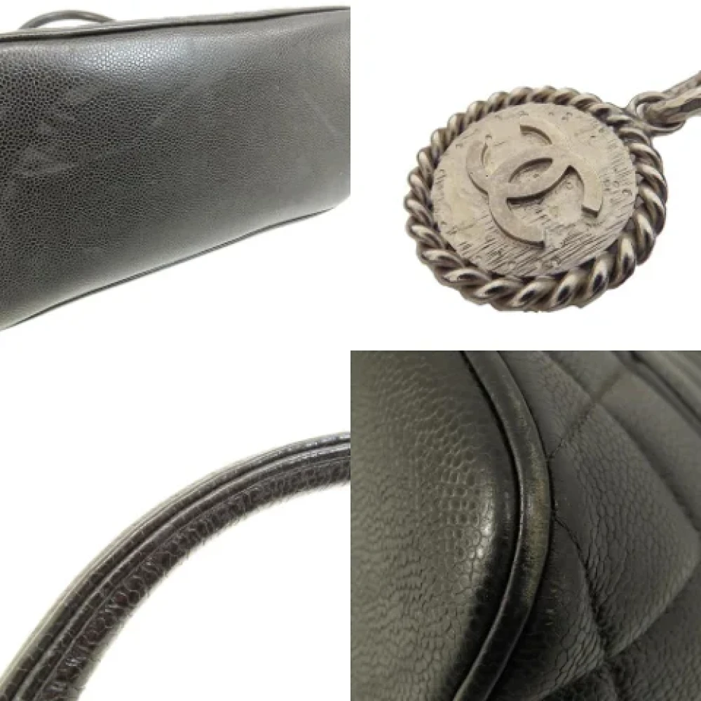 Chanel Vintage Pre-owned Fabric chanel-bags Black Dames