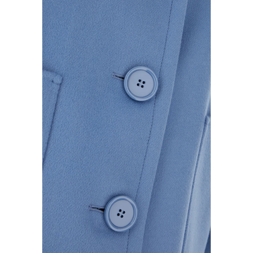 Max Mara Stijlvolle Jassen voor Vrouwen Blue Dames