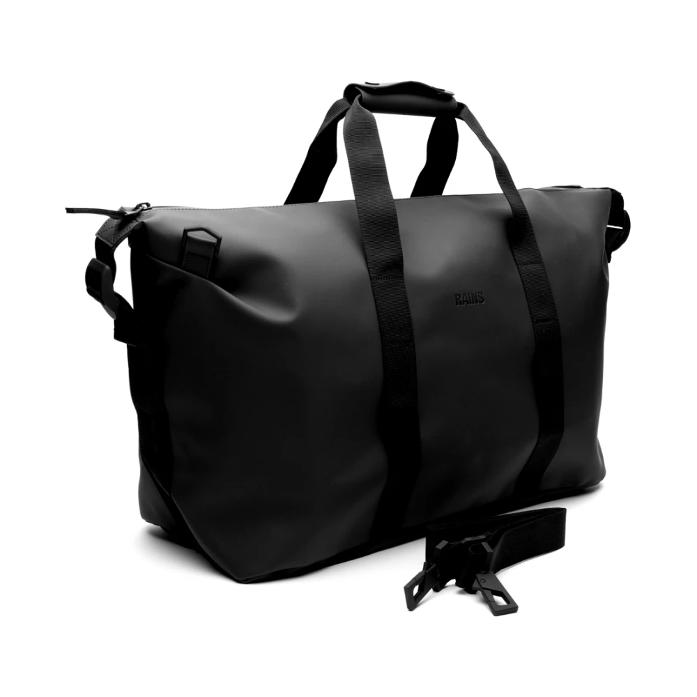 Rains Zwarte Weekendtas Black Heren