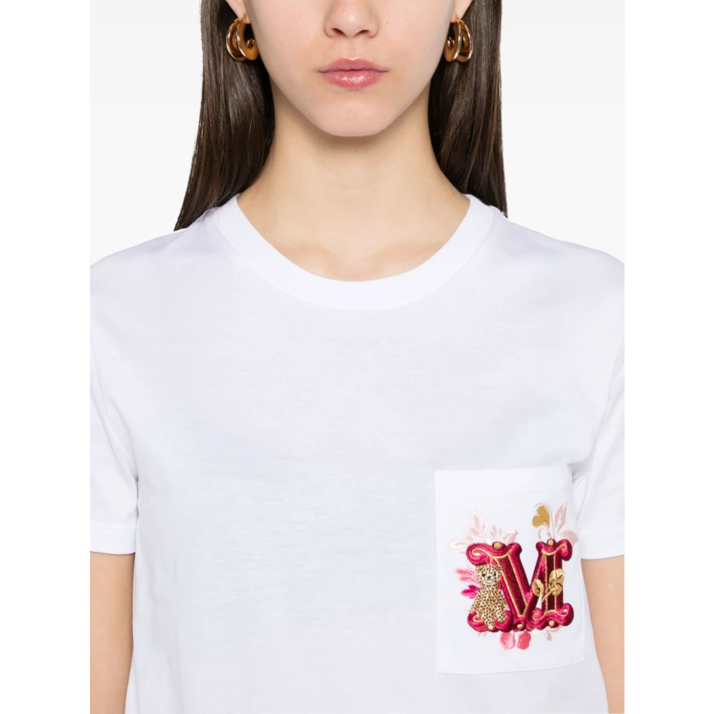 Max Mara Wit T-shirt met Zak White Dames