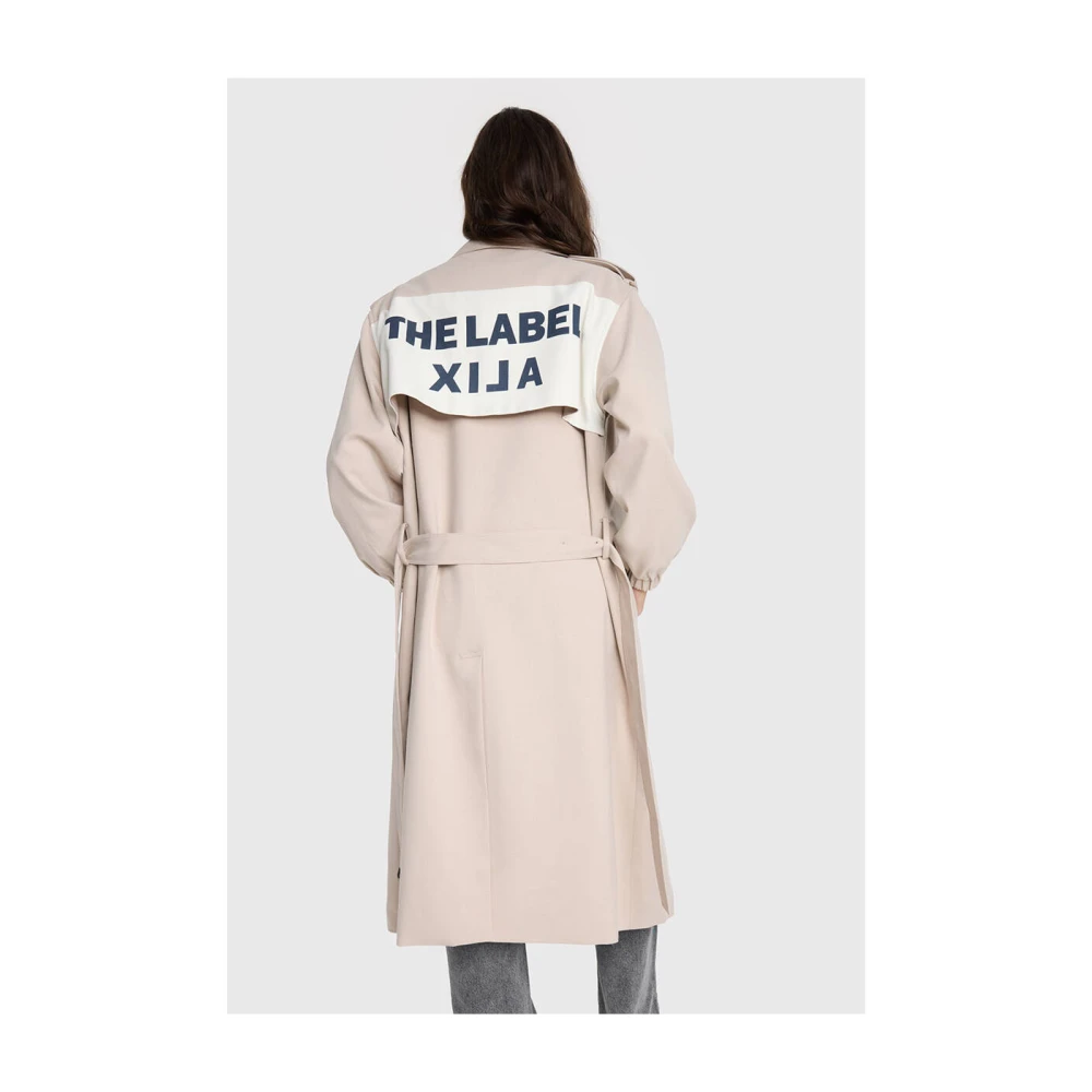 Alix The Label Trenchcoat Jas Beige Dames