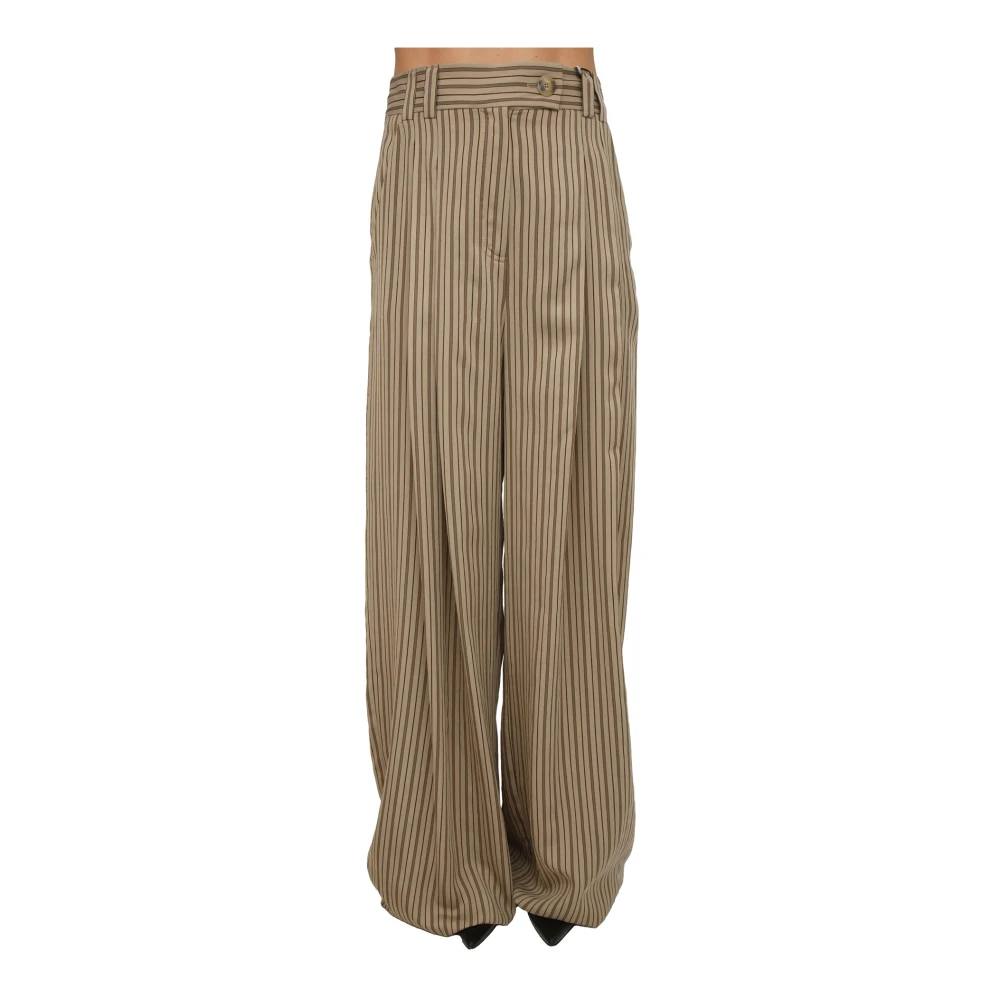 Marella Donna Marrone Pantaloni, S, New,