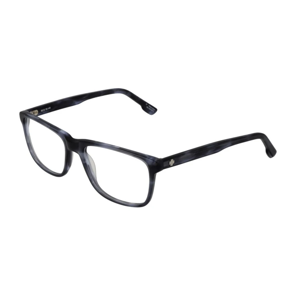 Spy Unisex Blue Square Optical Frames With Demo Glasses