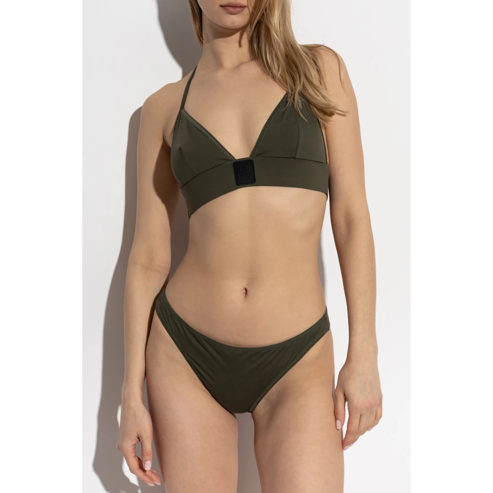 Balmain Tweedelig badpak Green Dames
