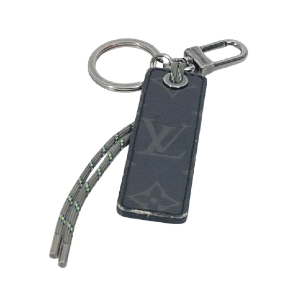 Louis Vuitton Vintage Pre-owned Fabric key-holders Gray Heren
