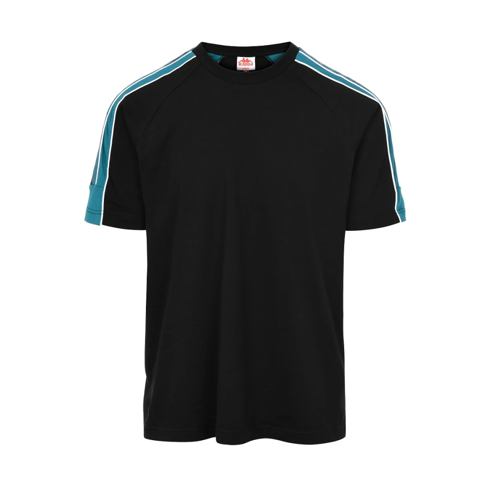 Kappa Korte Mouw T-shirt Black Heren