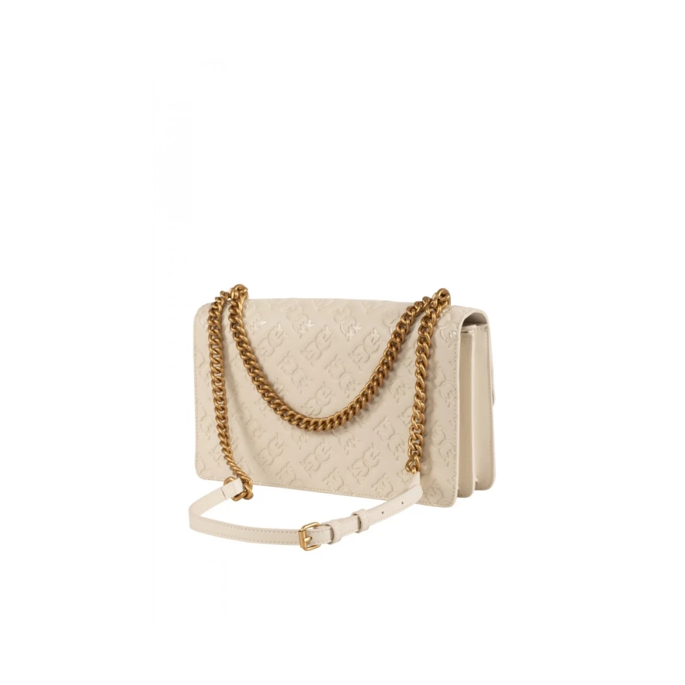 pinko Dameshandtas in Trendy Stijl White Dames