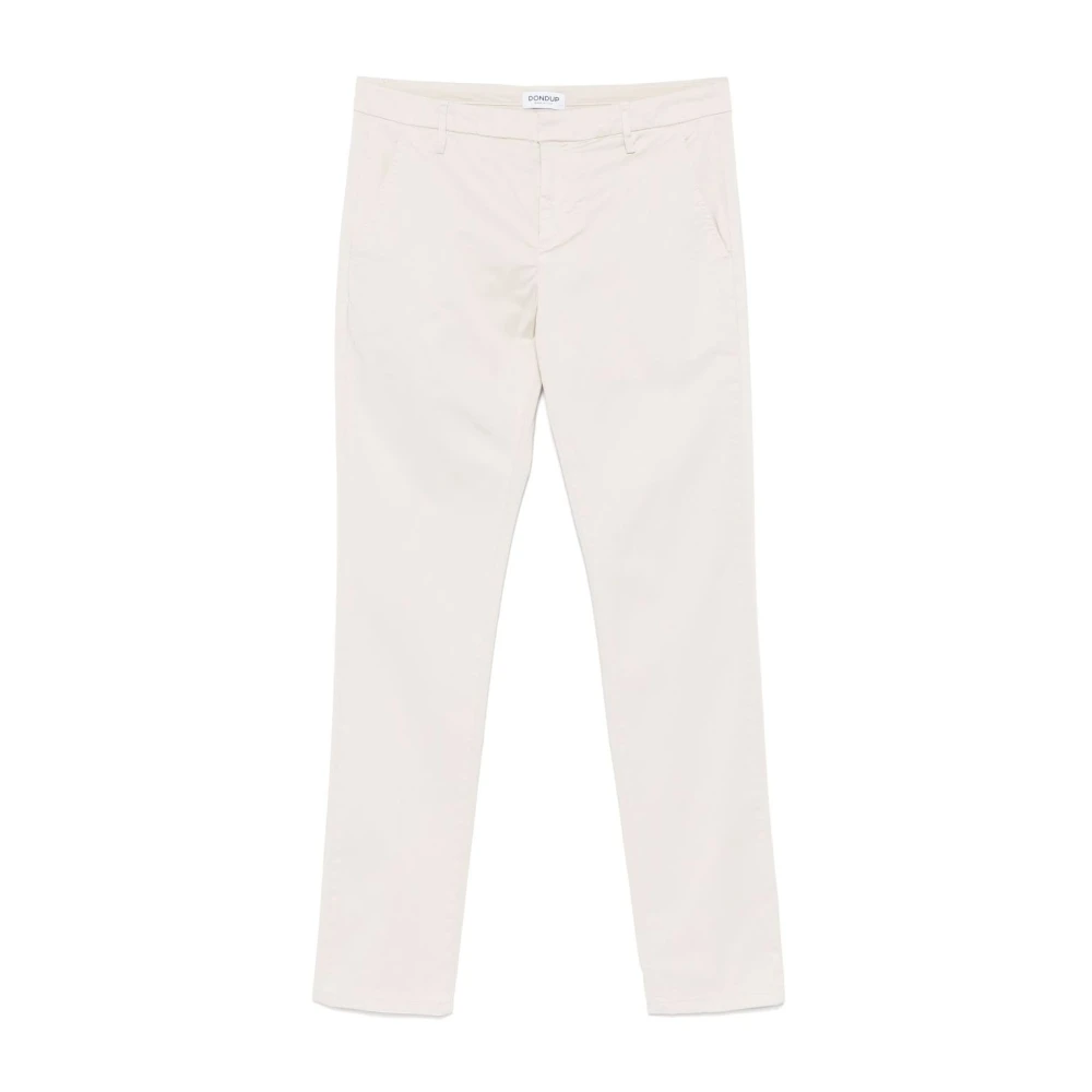 Dondup Katoenen Chino Broek met Stijlvol Ontwerp Beige Heren