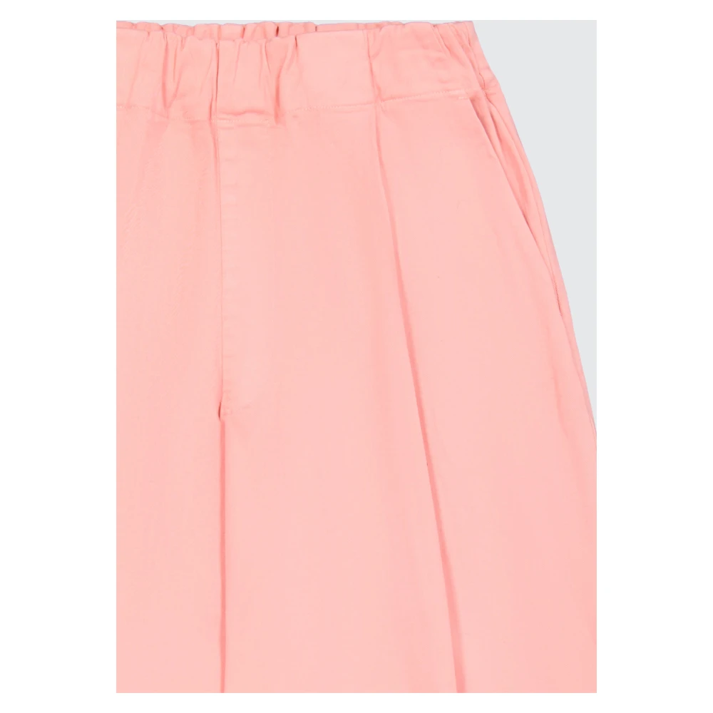 Laneus Wide Trousers Pink Dames