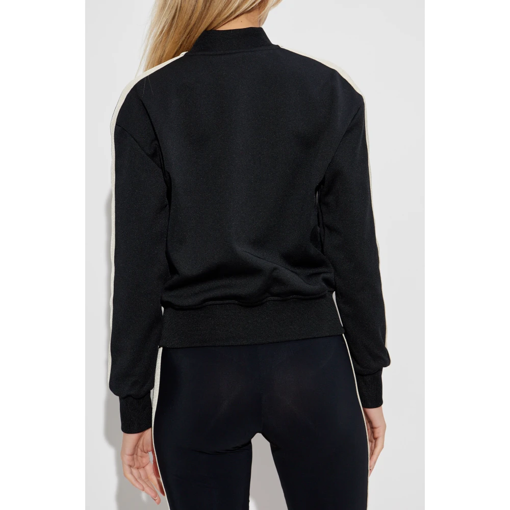 Palm Angels Sweatshirt met logo Black Dames