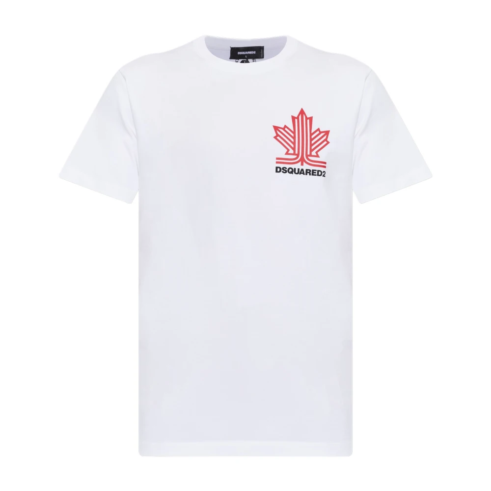 Dsquared2 Uomo Bianco Top, Xl, New,