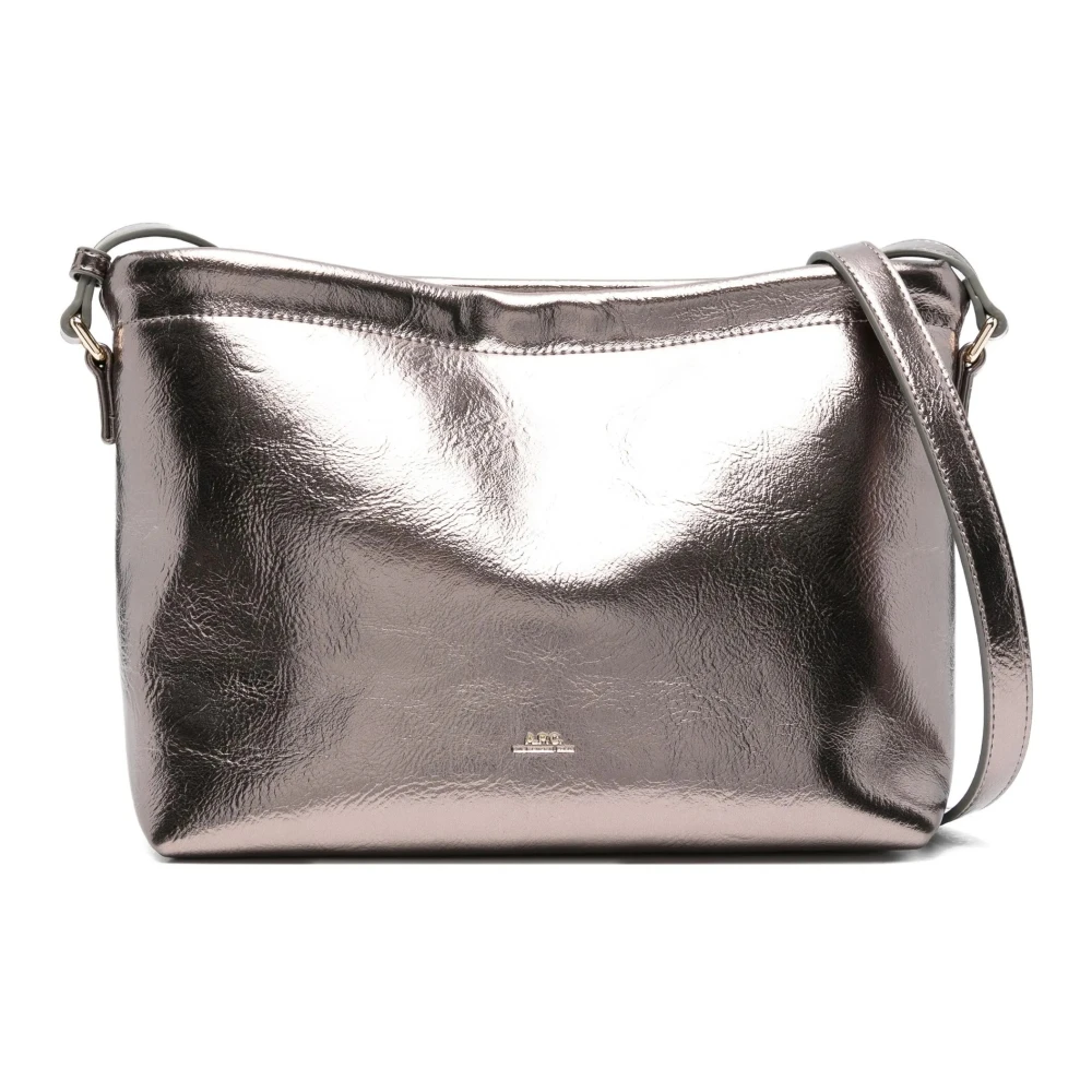 A.p.c. Women's Dark/Silver Ninon Shoulder Bag