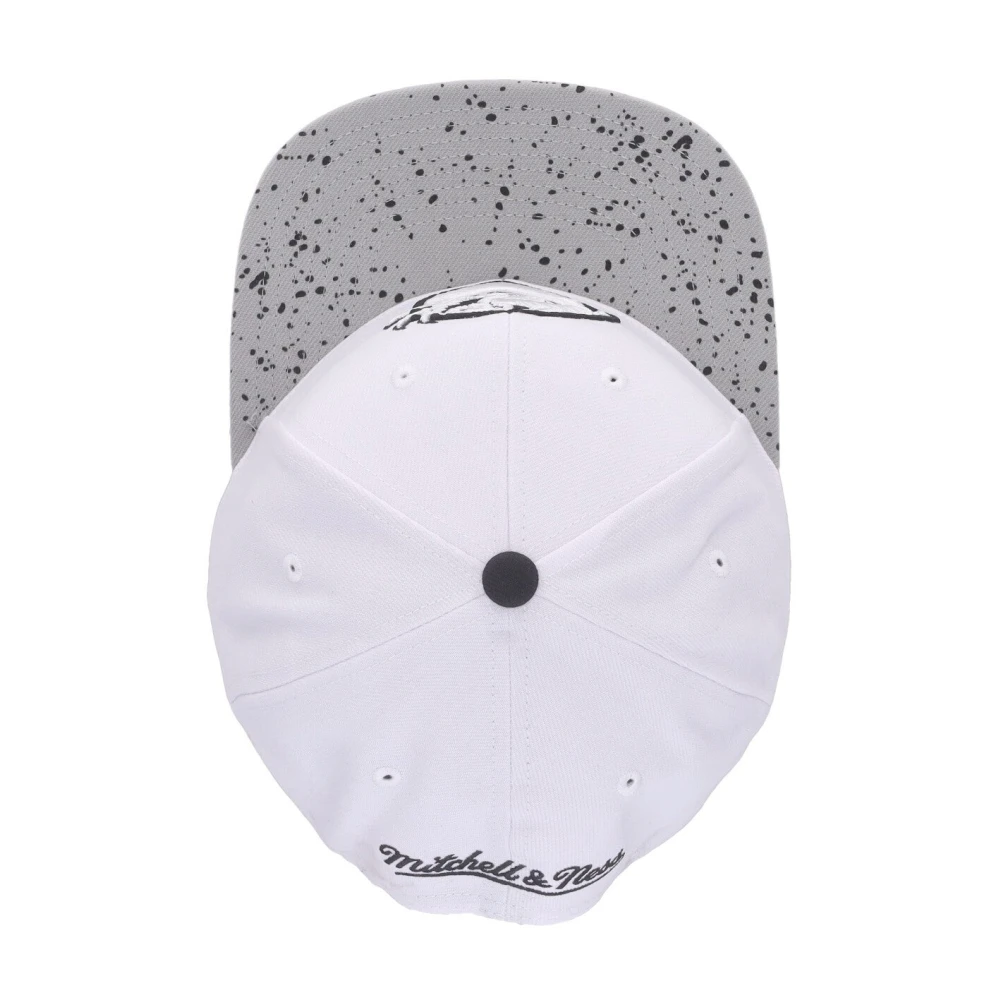 Mitchell & Ness Grizzlies 3D Logo Snapback Cap White Heren