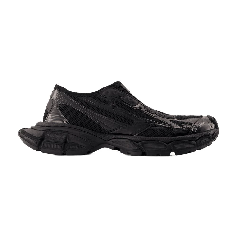 Balenciaga Zwarte Slip-On Sneakers Synthetisch Materiaal unisex Schoenen