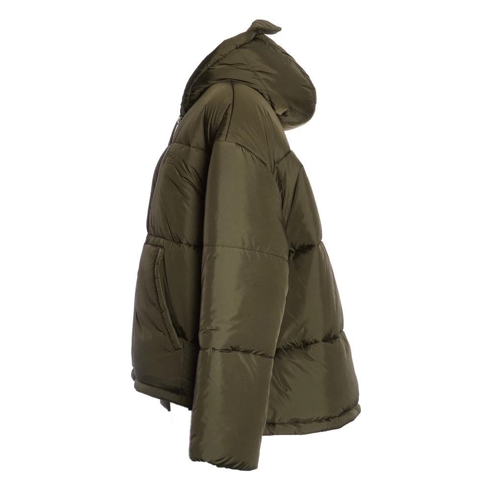 N21 Groene Oversized Donsjas Green Dames