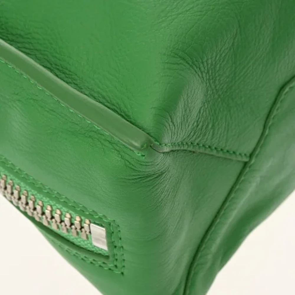 Balenciaga Vintage Pre-owned Leather balenciaga-bags Green Dames