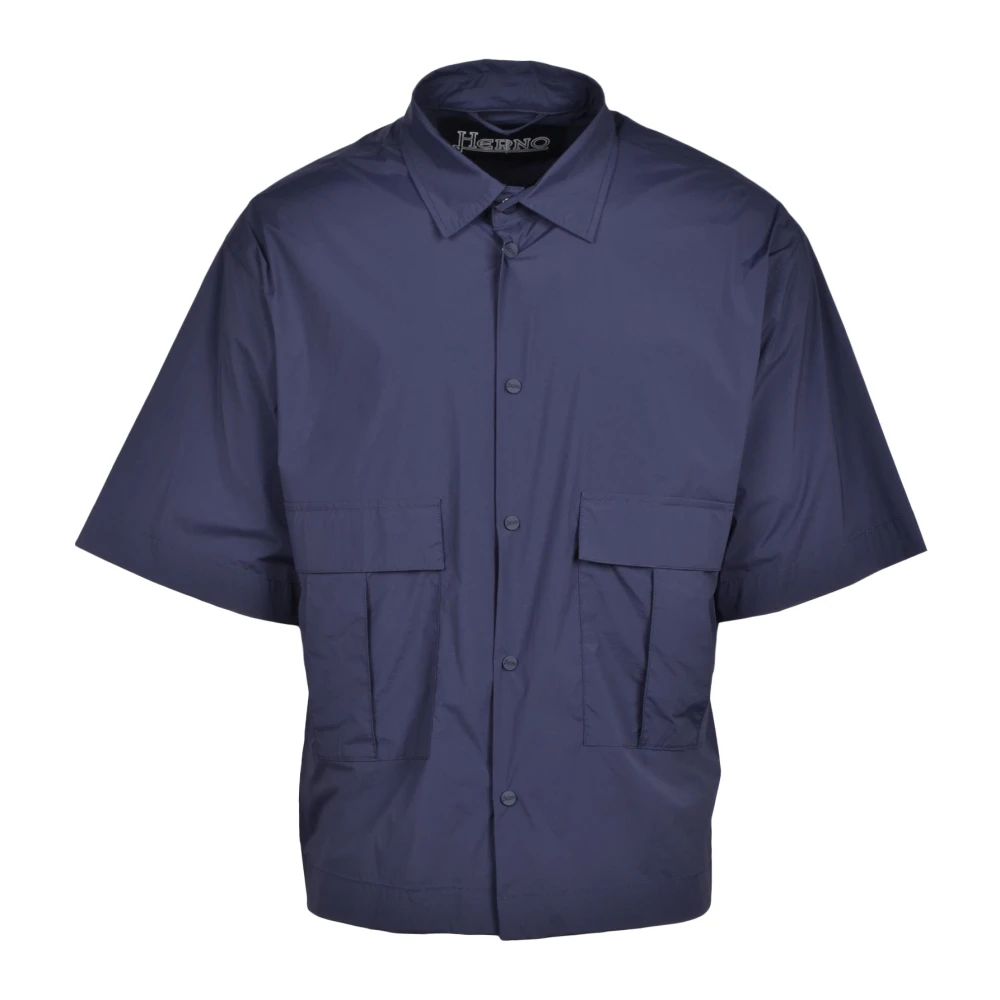 Shirts > Short Sleeve Shirts - - Herno - Modalova