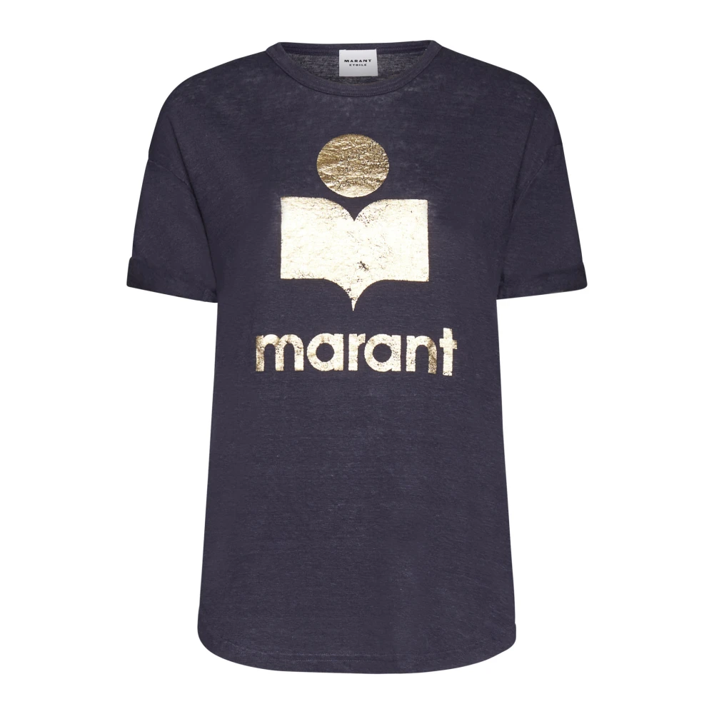 Isabel Marant Étoile Stijlvolle T-shirts en Polos Blue Dames