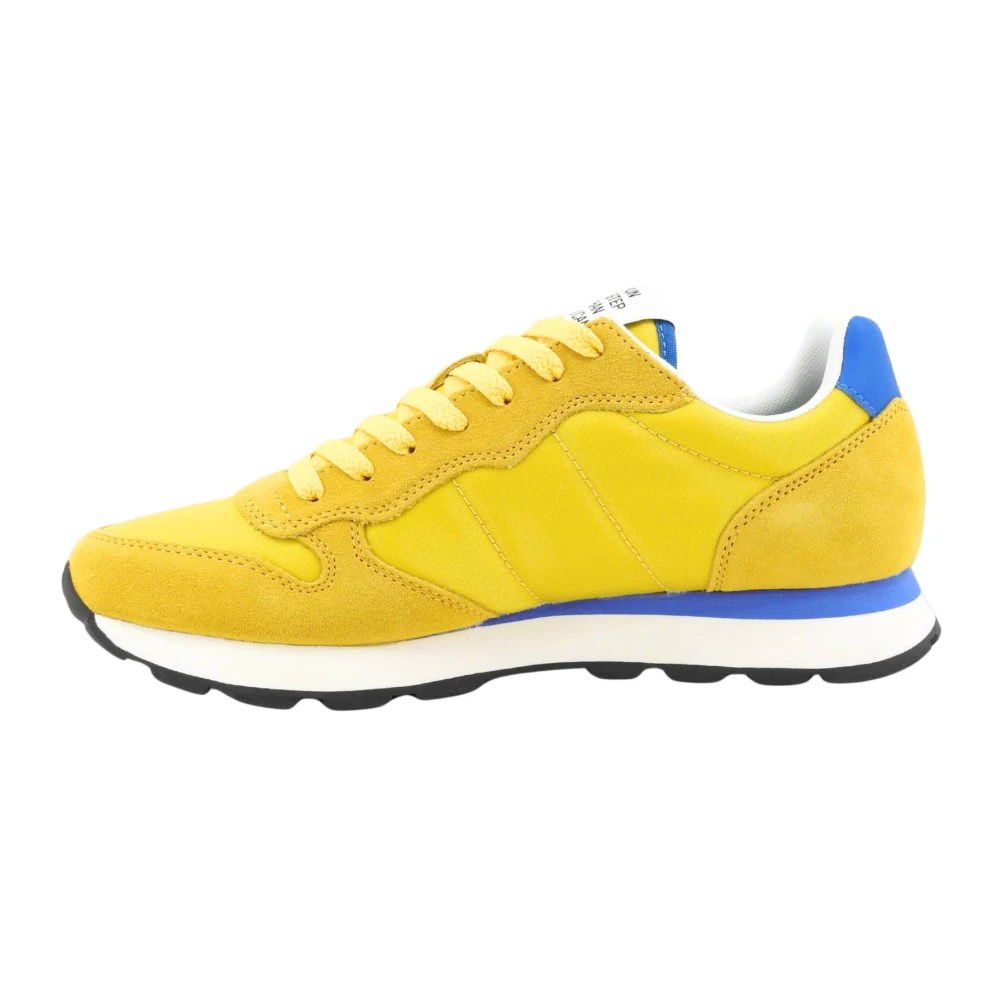 Sun68 Yellow Sneakers, Male, 9 Uk, Tom Solid Sneaker