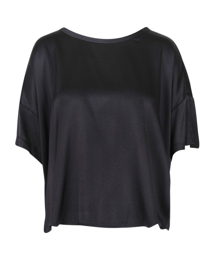tshirt-en-soie-avec-col-rond