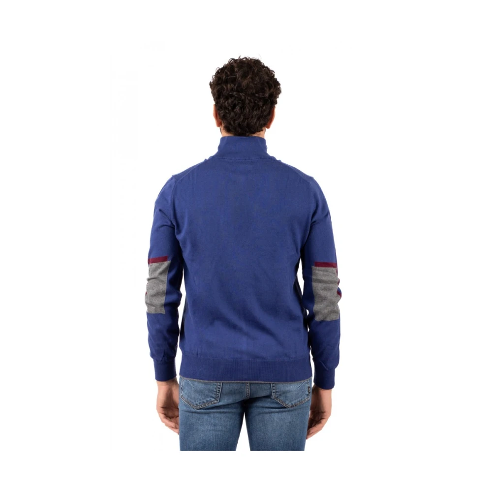 LA MARTINA Heren Polo Shirt Blue Heren
