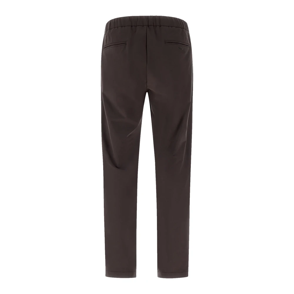 Herno Warm Tech Donkergrijze Broek Gray Heren