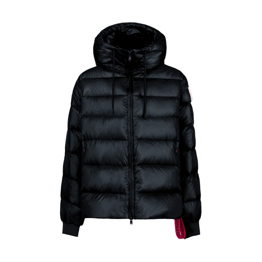 Afterlabel Lichtgewicht Nylon Parka Jas Black Dames