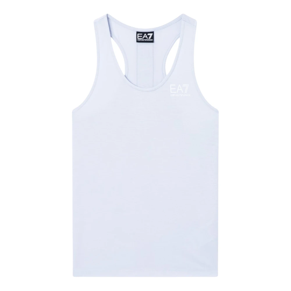 Emporio Armani Ea7 Vrouw Blauw Tops Dames, S, Tanktops