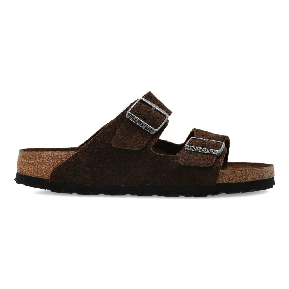 Birkenstock Men's Brown Arizona Sfb - Sliders - 3 Uk - Shoes