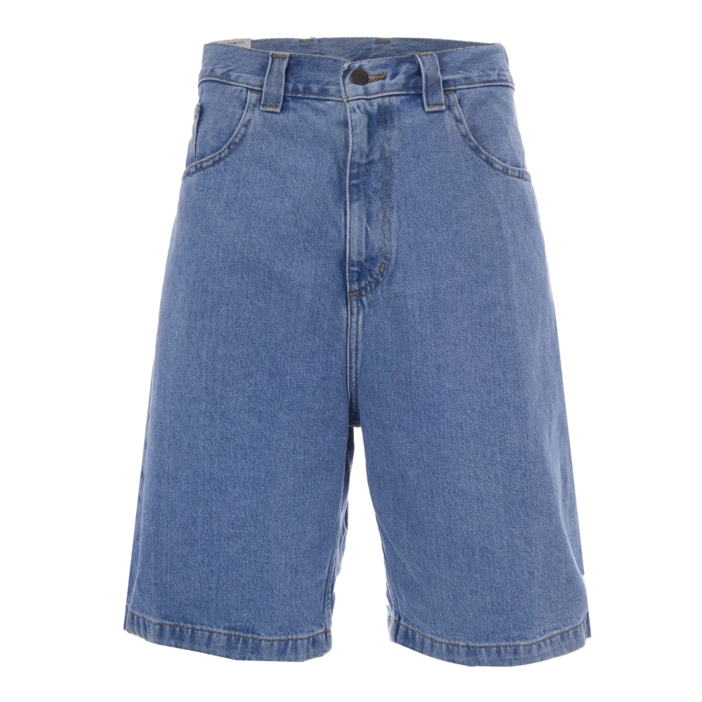Carhartt Wip Men's Blue Denim Shorts, Xs, Brandon Denim Shorts