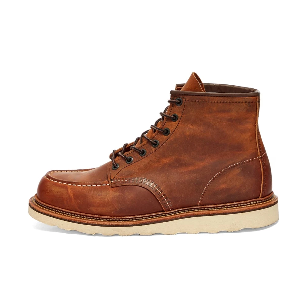 Red Wing Shoes Heritage Work Moc Toe Boot Brown, Herr