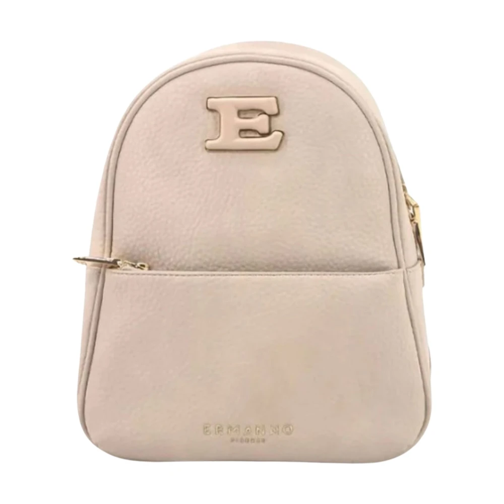 Ermanno Scervino EBA Soft Rugzak voor Vrouwen Beige Dames