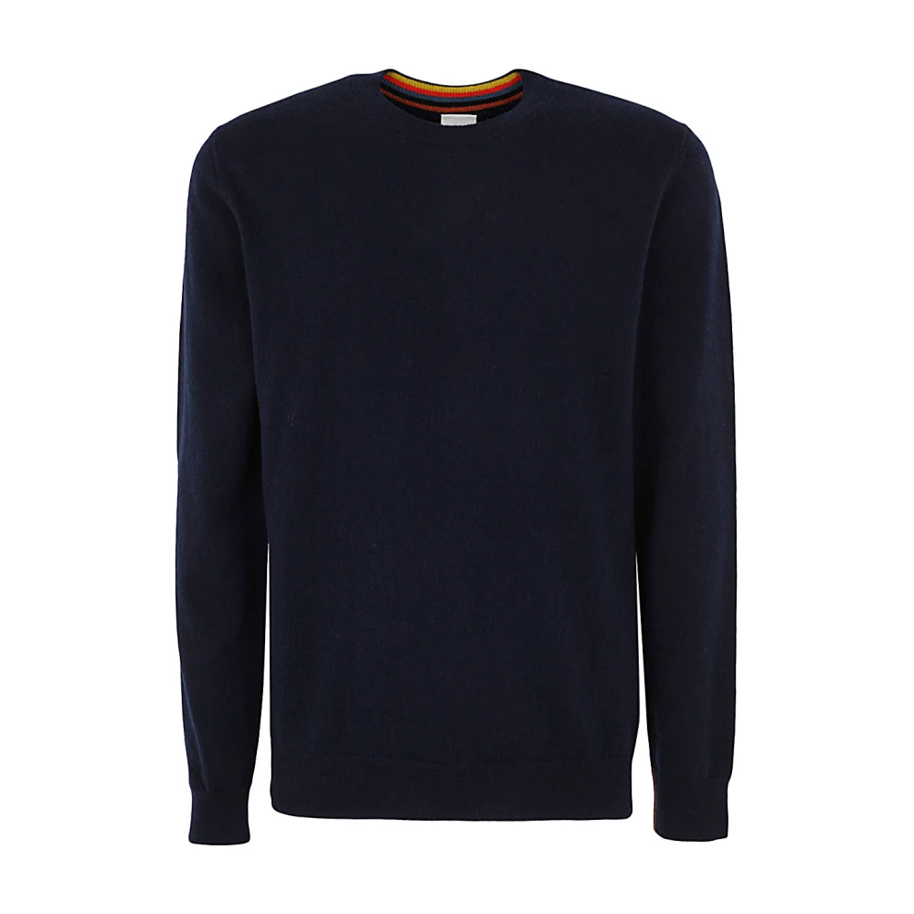 PS By Paul Smith Stijlvolle Gents Pullover Crew Neck Blue Heren