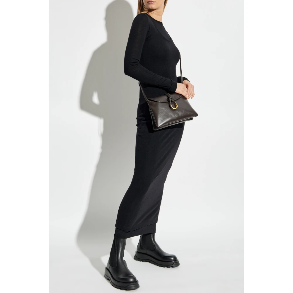 Jil Sander Dubbellagige jurk Black Dames