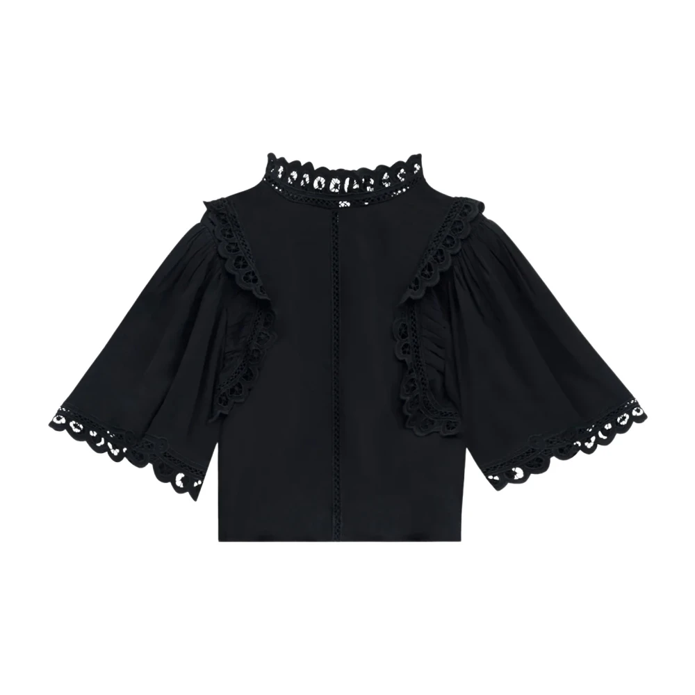 Isabel Marant Étoile ENoha Top Black Dames