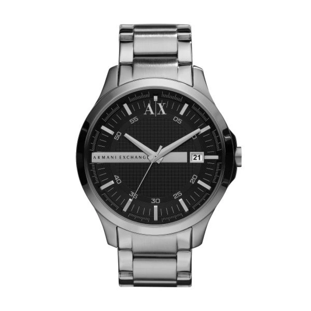 Armani Exchange Homme Noir Accessoires, Taille: One Size Watches