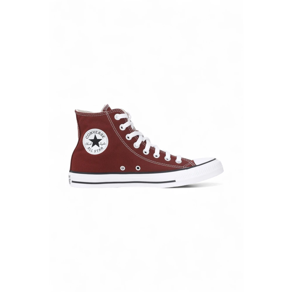 Converse Canvas Hoge Top Rubberen Zool Sneaker Heren Schoenen Bruin