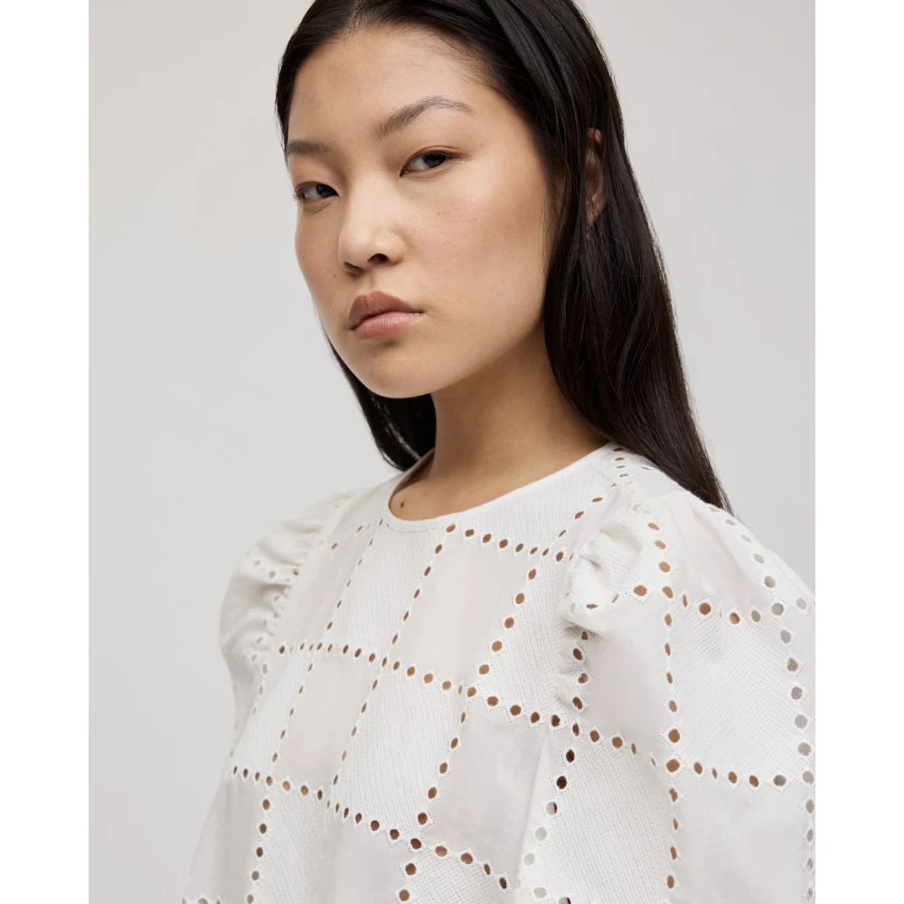 IVY OAK Elisabeth ANN Top White Dames