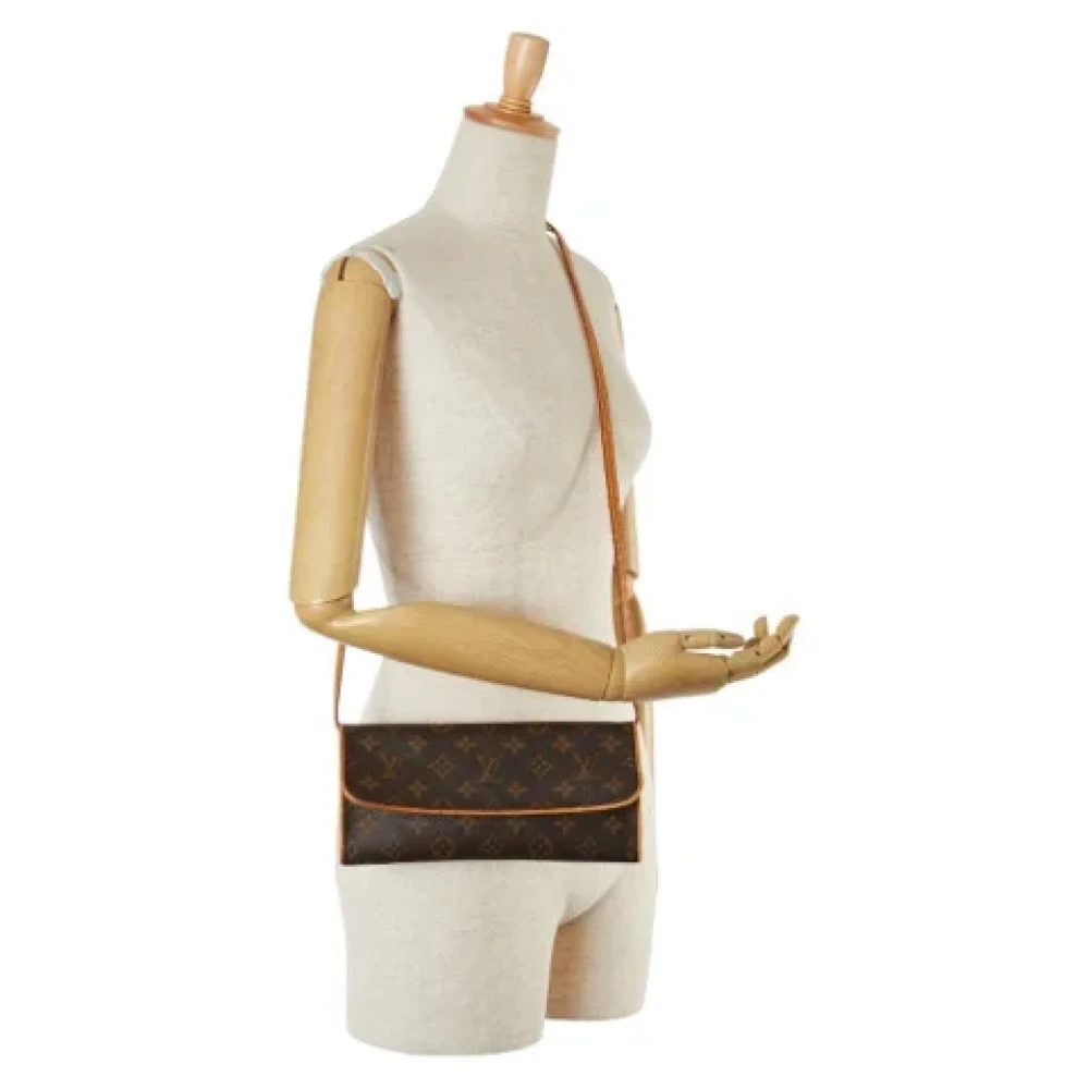 Louis Vuitton Vintage Pre-owned Leather louis-vuitton-bags Brown Dames
