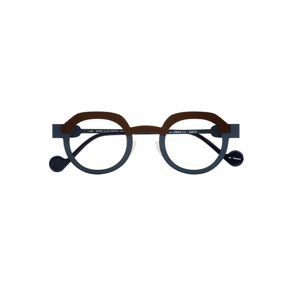Anne & Valentin Zwarte Optische Monturen voor Vrouwen Black Dames