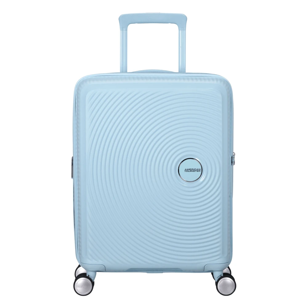 American Tourister Unisex Blue Soundbox Spinner Luggage And Trolley - Cabin Bags - One Size - Suitcases